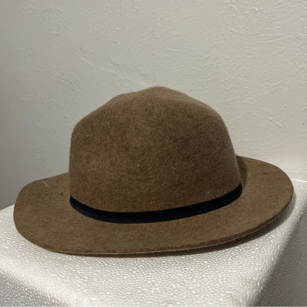MOSSIMO Hat 100% Wool Medium Brim One Size Lightweight Unisex Brown - Picture 6 of 12
